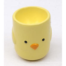 CARTOON YELLOW CHICKEN CANDLESTICK